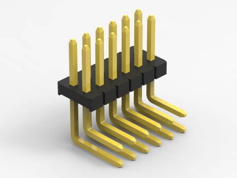 1.27mm (.050") Pitch Pin Header Connectors Smolex
