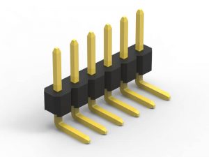 2.0mm pin header right angle single row