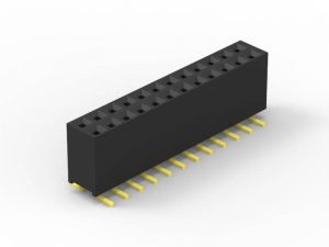 2.54mm female header SMD dual row