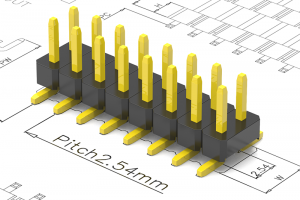 2.54mm pitch pin header