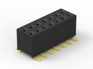 1.27 female header SMD dual row